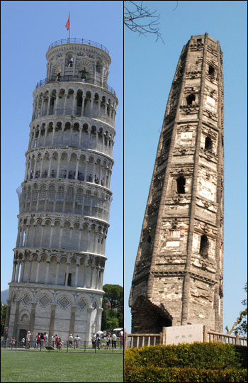 Menara Pisa dan Leaning Tower